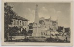 AK Otterndorf Denkmal mit Bahnhofstrasse 1926 RAR