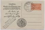 AK Frankenhausen Kyffhäuser Festpostkarte Sonderstempel Kyffhäuser-Flug 1921