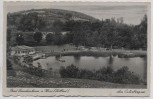 VERKAUFT !!!   AK Bad Gandersheim am Harz Solbad Am Osterbergsee 1943