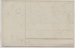 Präge-AK Viel Glück und Segen im neuen Jahre Urkunde Hufeisen 1910