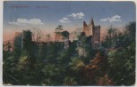 AK Fürstenstein Alte Burg b. Waldenburg Schlesien Wałbrzych Polen 1917