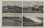 AK Mehrbild Nordstrand Norderhafen Kiewhuk Dorfstrasse 1952