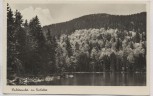AK Foto Rachelsee mit Rachel Waldzauber b. Sankt Oswald-Riedlhütte 1938