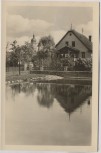 AK Foto Neustadt / Orla Gamsenteich am Schloß 1954