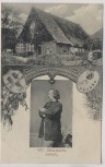 AK Wiedensahl Geburtshaus W. Busch Bildnis 1865 b. Stadthagen 1908