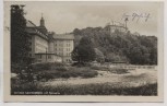 VERKAUFT !!!   AK Foto Schloss Sachsenburg mit Spinnerei b. Frankenberg 1934
