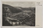AK Foto Alf Bullay an der Mosel von der Marienburg mit Brücke 1935