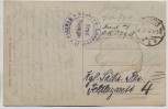 VERKAUFT !!!   AK Stettin Panorama mit Jacobi-Kirche Pommern Szczecin Polen Feldpost 1918