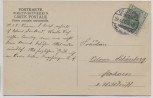 VERKAUFT !!!   AK Gruss aus Deuben Neue Schule Kinder Kinderwagen b. Freital 1908 RAR