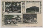 AK Deuben Bez. Dresden Gruss von Zechel's Höhe Park Garten Saal b. Freital 1907 RAR