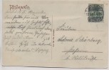 AK Deuben Bez. Dresden Gruss von Zechel's Höhe Park Garten Saal b. Freital 1907 RAR