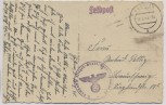 VERKAUFT !!!   AK Güstrow Kriegerdenkmal 1870/71 in den Anlagen Stempel 5. Kompanie Flieger-Ausbildungsregiment 22 Feldpost 1940