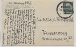 AK Troppau Oberring mit Schmetterhaus und Stadttheater Opava Stempel Postamt Jägerndorf Tschechien 1938