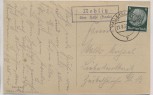 AK Halle an der Saale Marktplatz am Markttag Landpoststempel Nehlitz 1937