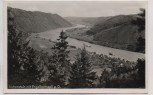 VERKAUFT !!!   AK Foto Jochenstein mit Engelhartszell an der Donau b. Untergriesbach Landpoststempel 1957