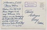 VERKAUFT !!!   AK Foto Jochenstein mit Engelhartszell an der Donau b. Untergriesbach Landpoststempel 1957