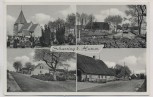 AK Mehrbild Schwesing b. Husum Kirche Strasse 1960
