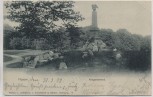 AK Husum Kriegerdenkmal 1902