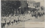 AK Husum Umzug Spielleute 300jähriges Stadtjubiläum und Heimatsfest 4-8.Juli 1903 RAR