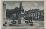 AK Husum Asmussen-Woldsen-Gedächtnis-Brunnen Bäckerei Manufaktur 1925