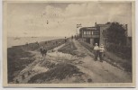 AK Husum Erholung am Nordseedeich viele Menschen 1910