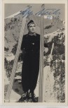 VERKAUFT !!!   AK Foto Oberstdorf im bayr. Allgäu Ski-Flug-Schanze Sepp Weiler orig. Autogramm 1957 RAR