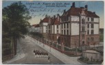 VERKAUFT !!!   AK Schwerin Kaserne des Grenadier-Regiments Soldaten im Marsch Feldpost 1916 RAR