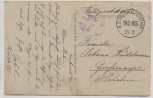 AK Longwy Französisches jetzt deutsches Tor Kanone Meurthe-et-Moselle Frankreich 1.WK Feldpost 1915