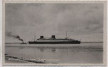 VERKAUFT !!!   AK Wesermünde Bremerhaven Dampfer Bremen heimkehrend Feldpost 1941
