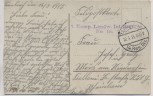 VERKAUFT !!!   AK 1.WK Verwundeter Soldat Vater ich rufe dich Gewehr und Geschütz Feldpost 1915