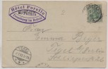 AK Thale / Harz Teufelsbrücke 1903