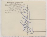 AK Foto Traben-Trarbach Reichsschenke zum Ritter Götz Wirt Jungle Dick signiert 1960