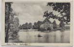 AK Auma Thüringen Sophienbad Kinder im Boot 1940