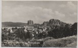 AK Foto Bad Schandau Ostrau mit den Schrammsteinen Sächs. Schweiz 1964