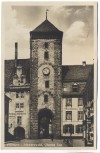AK Villingen i. Schwarzwald Oberes Tor mit Weinhandlung 1931