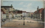 AK Weissenfels Marktplatz mit Denkmal und Schloss 1912