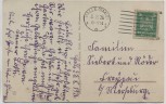 AK Halle an der Saale Blick auf die Peissnitzspitze viele Boote 1926