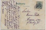 AK Sondershausen Marktplatz Gedenkbrunnen Jugendstil 1913