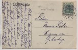 AK Meissen Brücke und Burg Sanierung Dampfer 1913 RAR