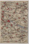 VERKAUFT !!!   AK Wona-Karte Eisleben mit Gerbstedt Helbra Stedten 1920