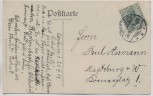 AK Osterburg Altmark Kgl. Schullehrer-Seminar Wappen mit Menschen 1909