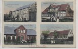 VERKAUFT !!!   AK Gruß aus Hilmsen Altmark Ortsvorsteher Bubke Landwirt Kersten Müller Bammel b. Ellenberg Wallstawe Salzwedel 1910 Sammlerstück RAR