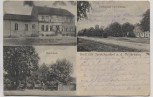 VERKAUFT !!!   AK Gruß aus Jaenickendorf a. d. Militärbahn Gasthof Pfarrhaus Dorfstraße Kr. Jüterbog Nuthe-Urstromtal Feldpost 1918 RAR
