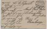AK Lippstadt Lippe Schleuse Feldpost 1917