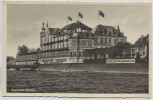 VERKAUFT !!!   AK Bad Godesberg Rheinhotel Dreesen mit Fahnen 1940