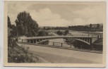 AK Foto Gera Liebschwitz Friedensbrücke 1954