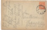 VERKAUFT !!!   AK St. Goarshausen Burg Katz und Runder Turm b. St. Goar 1923