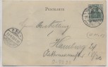 VERKAUFT !!!   AK Grüsse aus Kamenz in Sachsen Königsbrückerstrasse mit Gasthaus zum goldenen Berg 1902 RAR