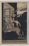 Steindruck AK Bremen Die Bremer Stadtmusikanten 1920