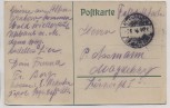Künstler-AK Hugo Bestehorn Rennwagen Magdeburg Feldpost 1914